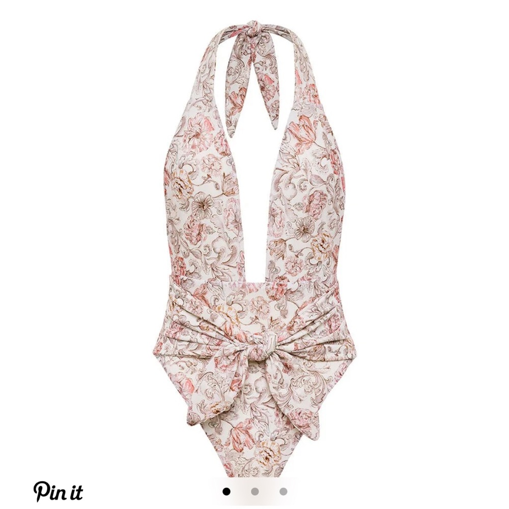 Venezia Floral Tropez Tie-Up One-Piece